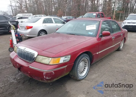 2002 Mercury Grand Marquis Ls z USA, uszkodzony, nr VIN 2MEFM75W12X639382
